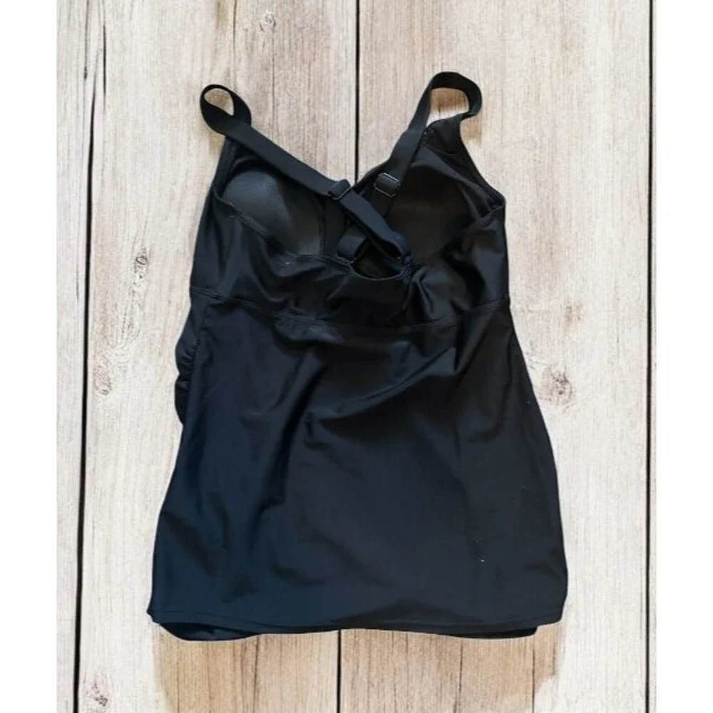 Motherhood Maternity‎ Swim Tankini Top Size Medium